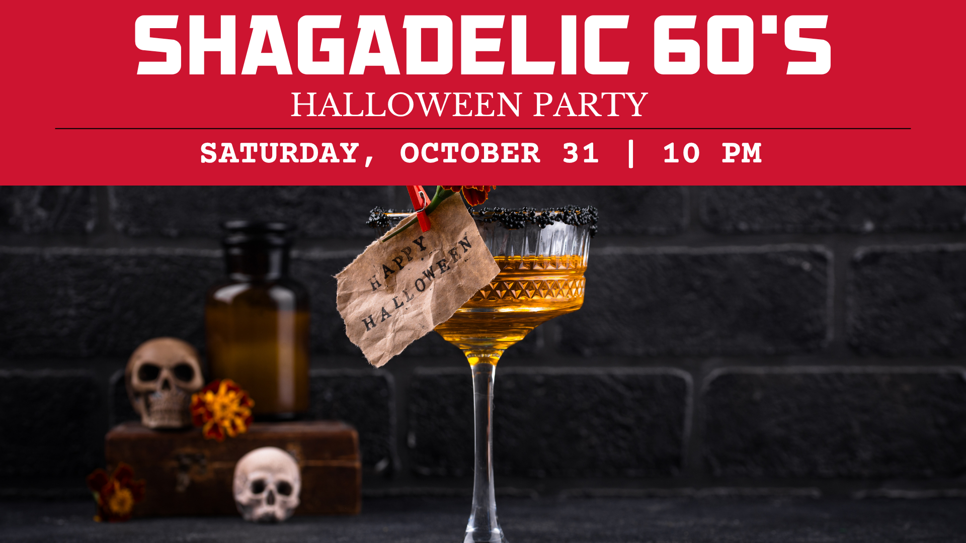Shagadelic 60's Halloween Party